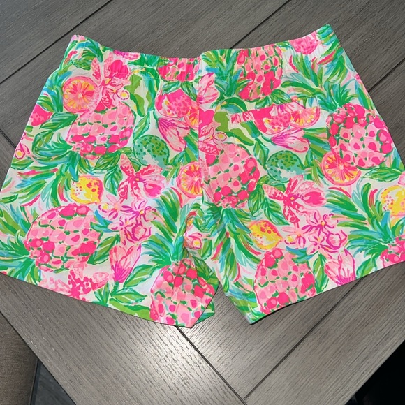 Lilly Pulitzer Ocean View Shorts - Pear Necessities - Size XXS - Picture 4 of 4